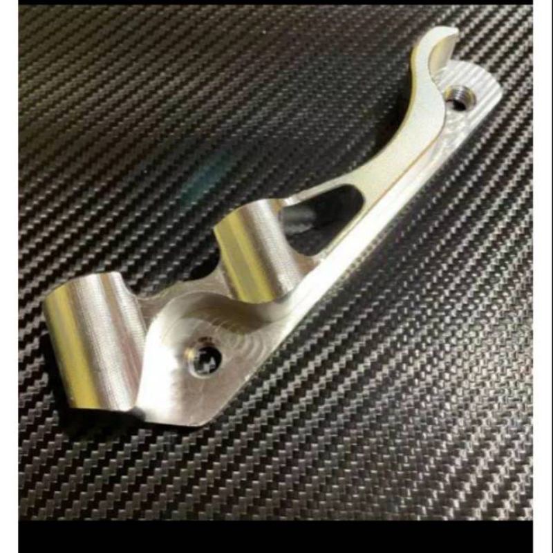 BREKET KALIPER MONOBLOK 4PISTON NISSIN/BREMBO UNTUK MOTOR HONDA BEBEK SUPRA X 110 SUPRA X 125 2004-2