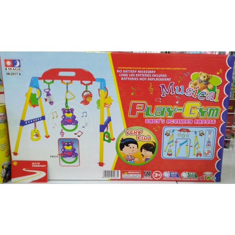 Mainan edukasi bayi Baby musical play gym