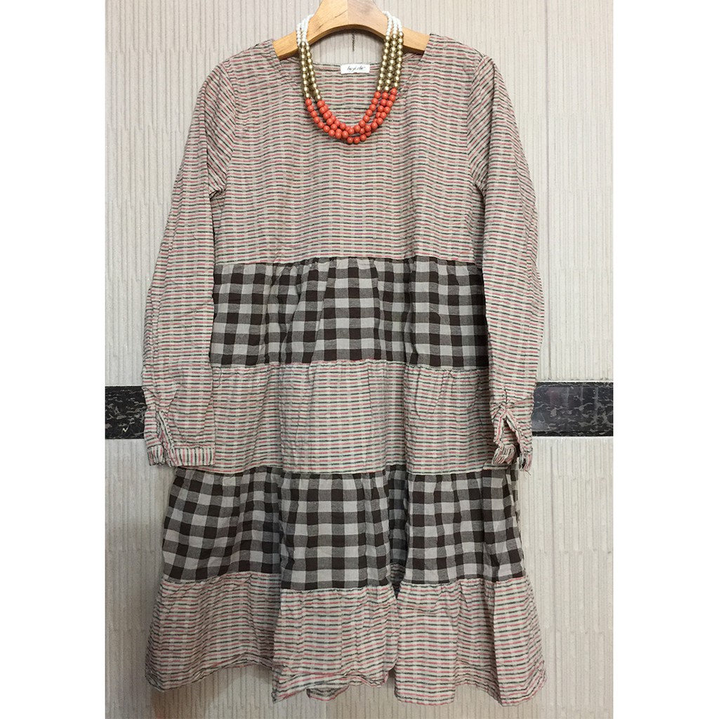 Dress Midi Import Bahan Katun