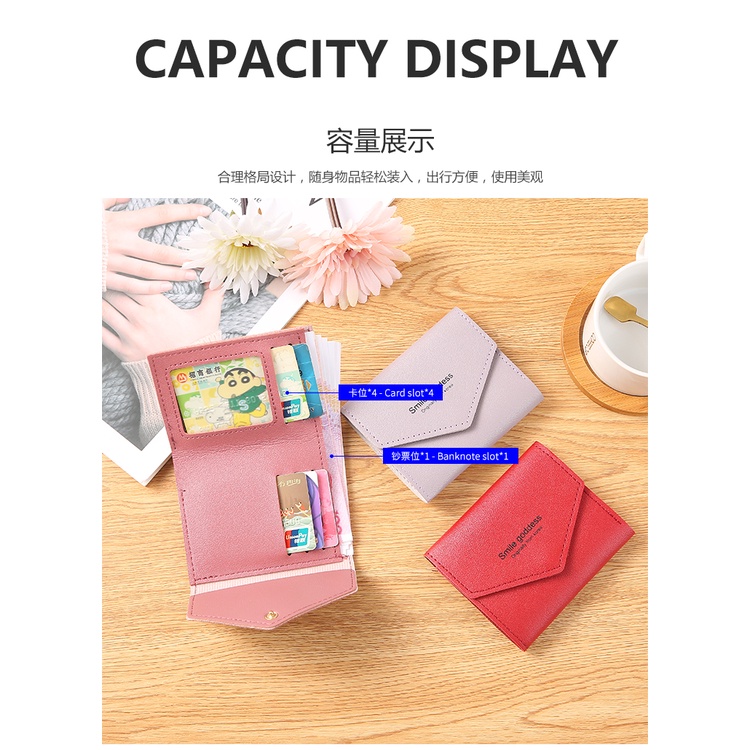 ☛KD☚Dompet  Lipat A16 DOMPET cewek Dompet Fashion Dompet Wanita Impor-8