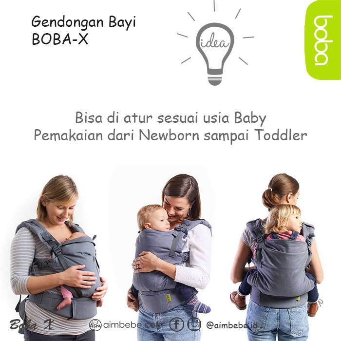gendongan boba x