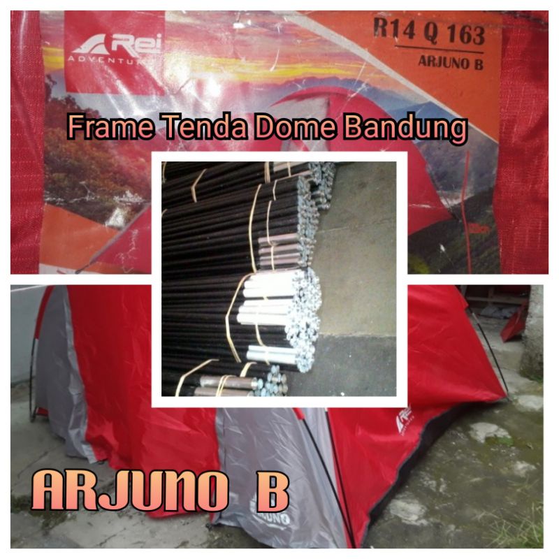 Frame Bagian Teras/Vestibule/Flysheet untuk REI ARJUNO B - BUKAN TENDA