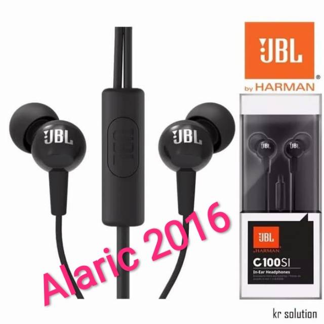 Headset JBL C100SI In-Ear Original 100%