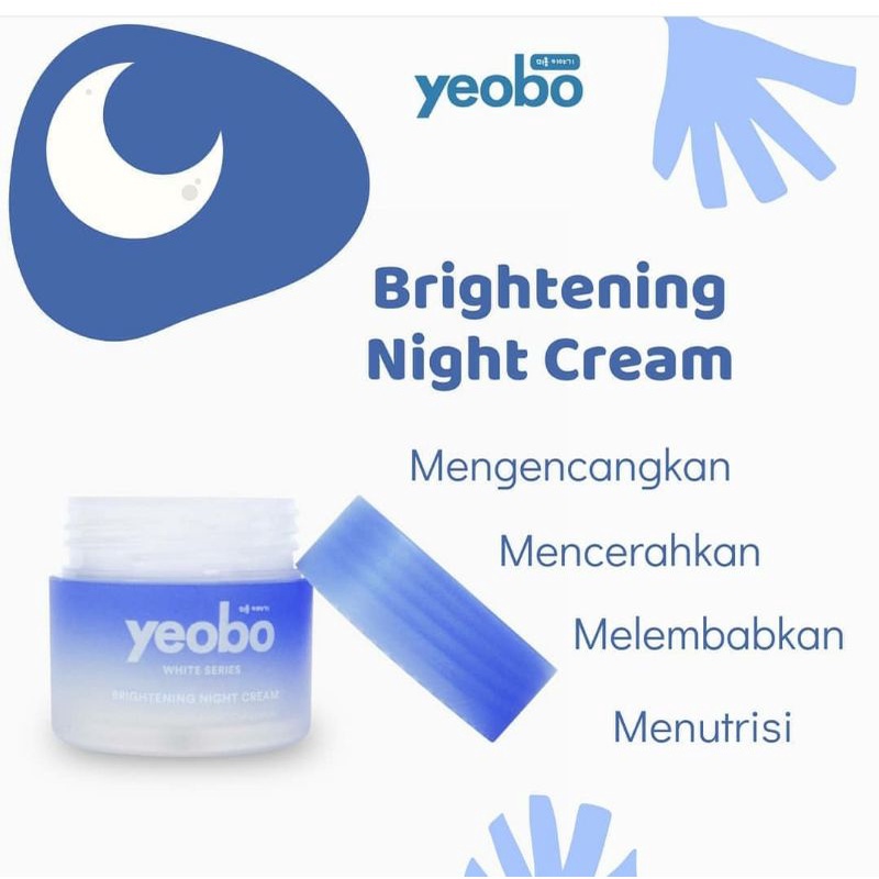 Yeobo Brightening Night Cream Korea