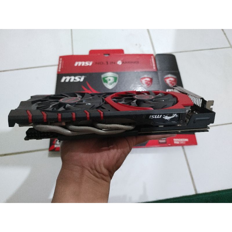 VGA GPU card Msi Radeon R9 380 Gaming 4gb