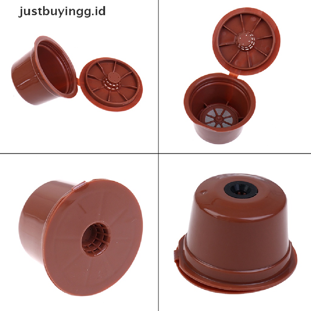 (Justbuyingg.Id) 3pcs / Set Kapsul Filter Kopi Reusable Untuk Caffitaly