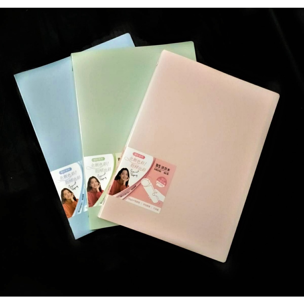 

MAP BINDER NOTE DELI TIPIS SLIM 40 LBR B5 26 RING PLASTIK SOFT COLOUR LOOSE LEAF H-B540 SPIRAL NOTEBOOK
