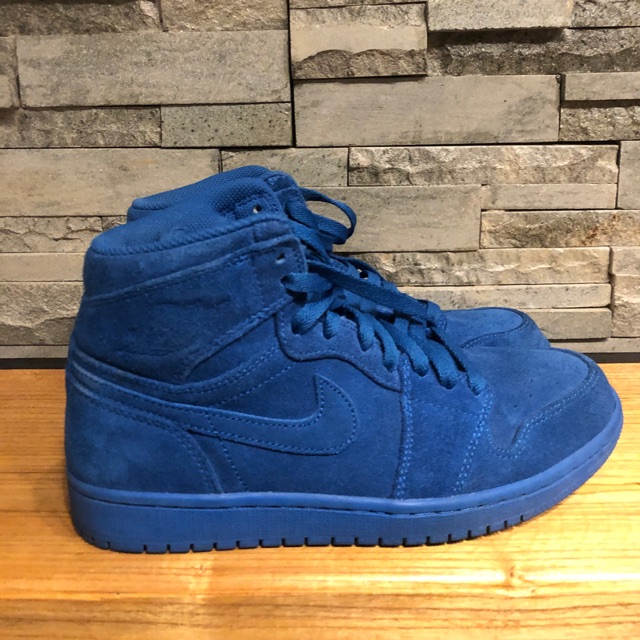 the all blue jordans