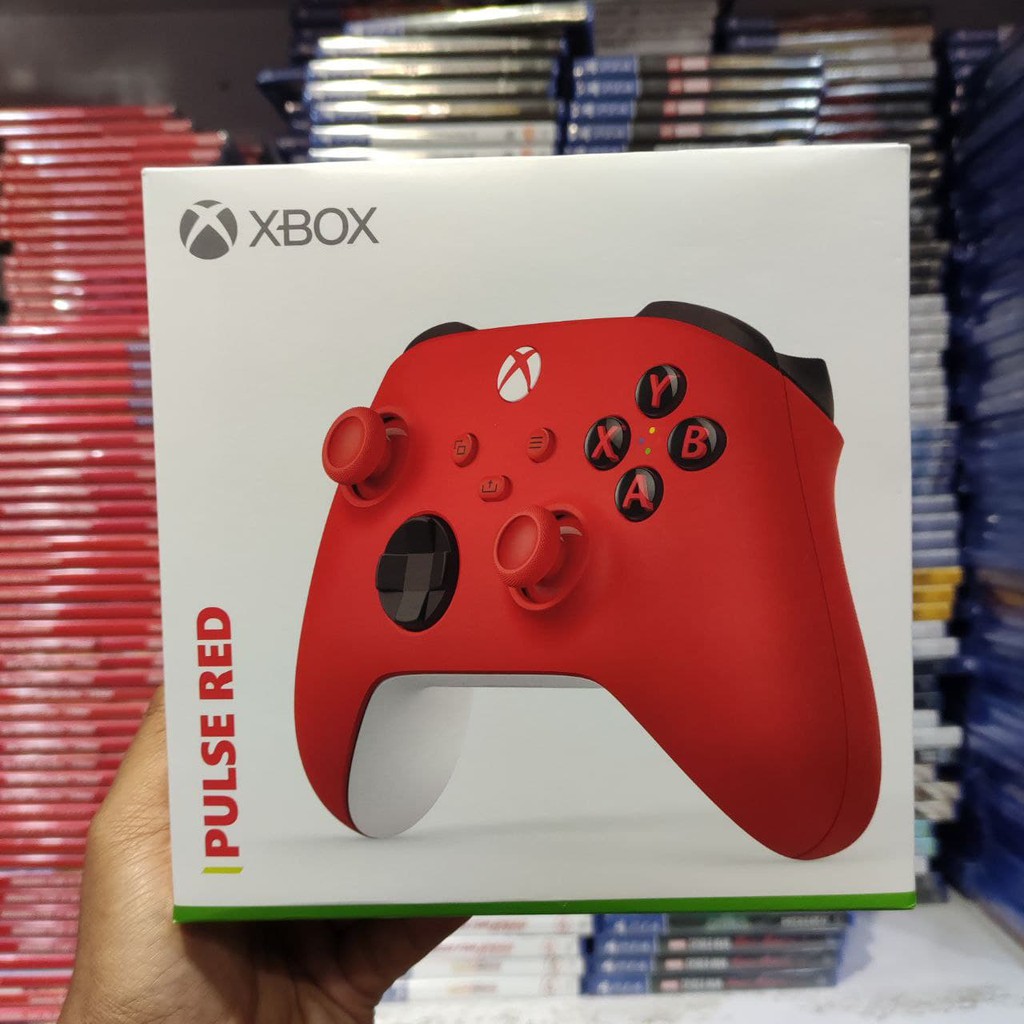 Stick Xbox Series X S XBOX One Wireless Controller Merah Pulse Red