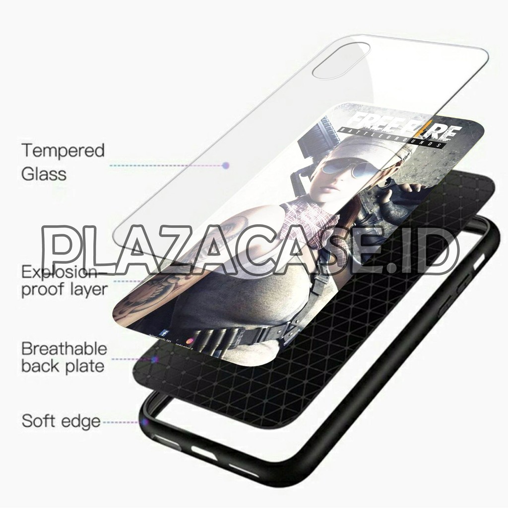 [K27] Soft Case Glass  For All Type Oppo/Vivo/Xiaomi/Samsung/Iphone/Realme