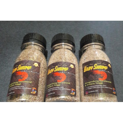 Baby Shrimp 20gr / Pakan Cupang Baby Shrimp / Pakan Burayak BabyShrimp