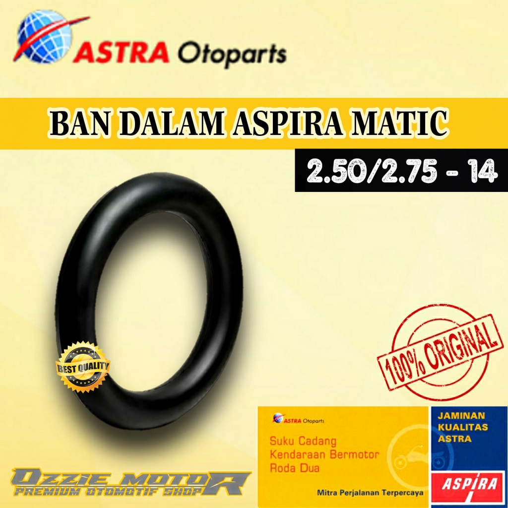 BAN DALAM ASPIRA UKURAN 2.50/2.75 RING 14 MATIC