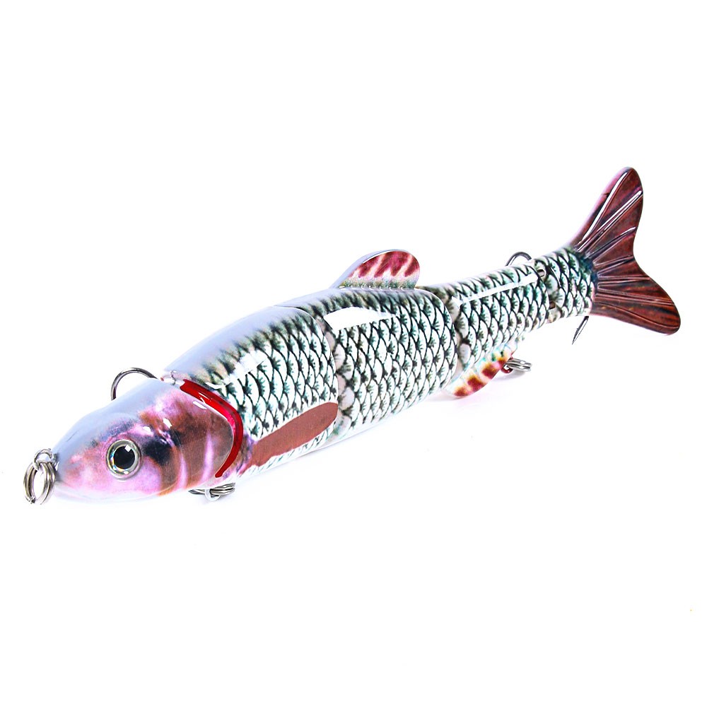 Hengjia 1pc Umpan Pancing Ikan Minnow Imitasi 15.5cm / 41g Bahan Plastik