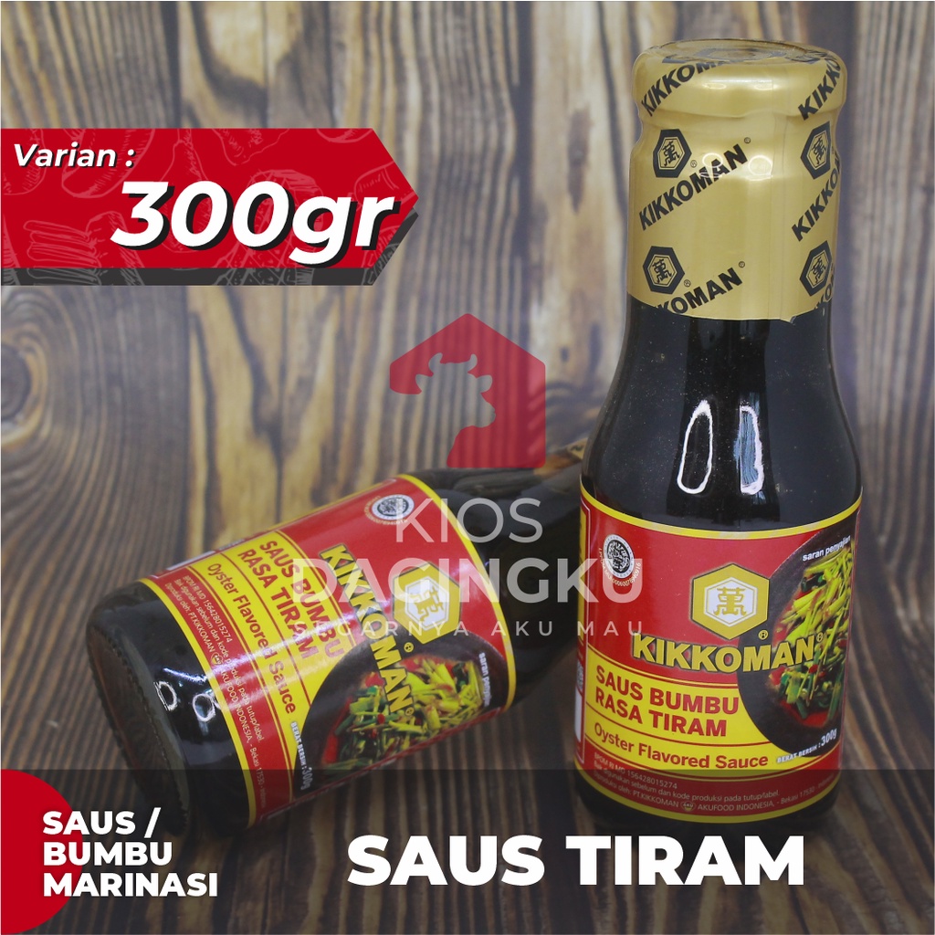 

Saus / Bumbu Marinasi SAUS TIRAM / OYSTER SAUCE KIKKOMAN @300gram