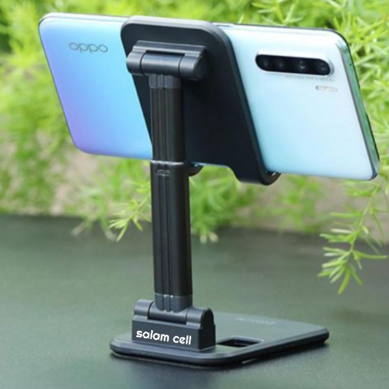 Dudukan Hp Universal Stand Holder ROBOT RT-US06 Tablet Smartphone Adjustable Stand Holder Original