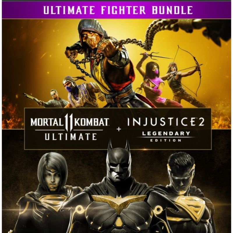 Mortal Kombat 11 Ultimate + Injustice 2 Legendary Edition (PS4 &amp; PS5) digital download