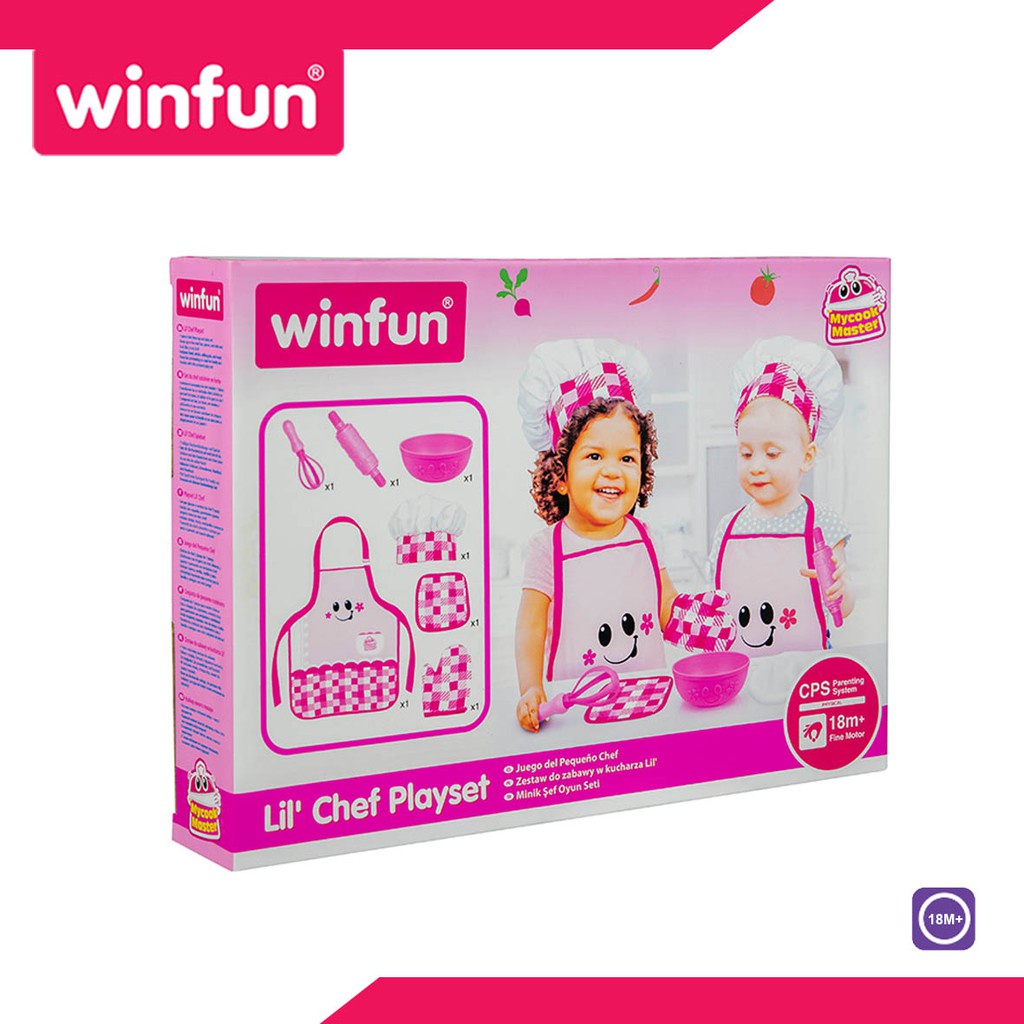 WINFUN Lil' Chef Playset W001701 - Mainan Edukasi Anak Bayi