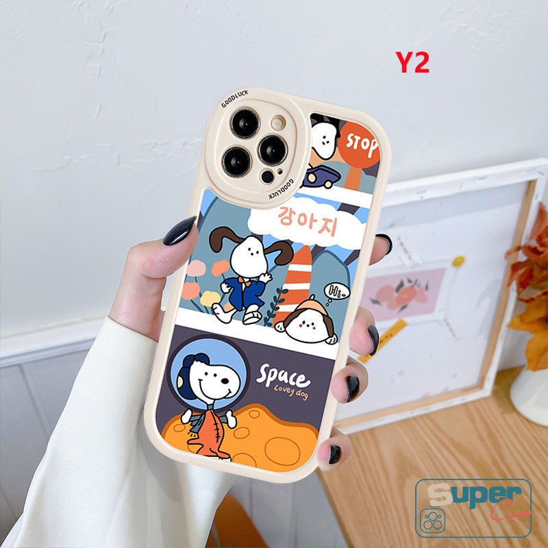 Casing Redmi 10A 12C 9A 10C A1 10 9 9T K40S 9C NFC Redmi Note10 10s Note 11 Note11 Note 8 Note 9 9s Note 11s 9 10 PRO MI POCO M3 X3 PRO NFC F4 Kartun Lucu Snoopy Sarung TPU Lembut