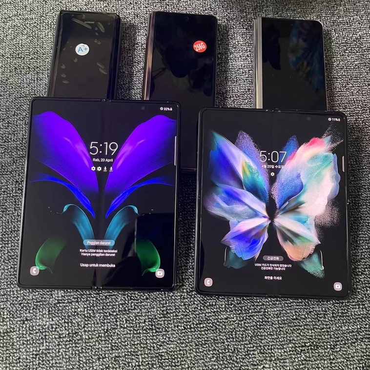 Samsung Galaxy Z Fold 3 5G Second Samsung Z Fold3 5G Handphone 5G Bekas 12/512GB 12/256GB Mulus