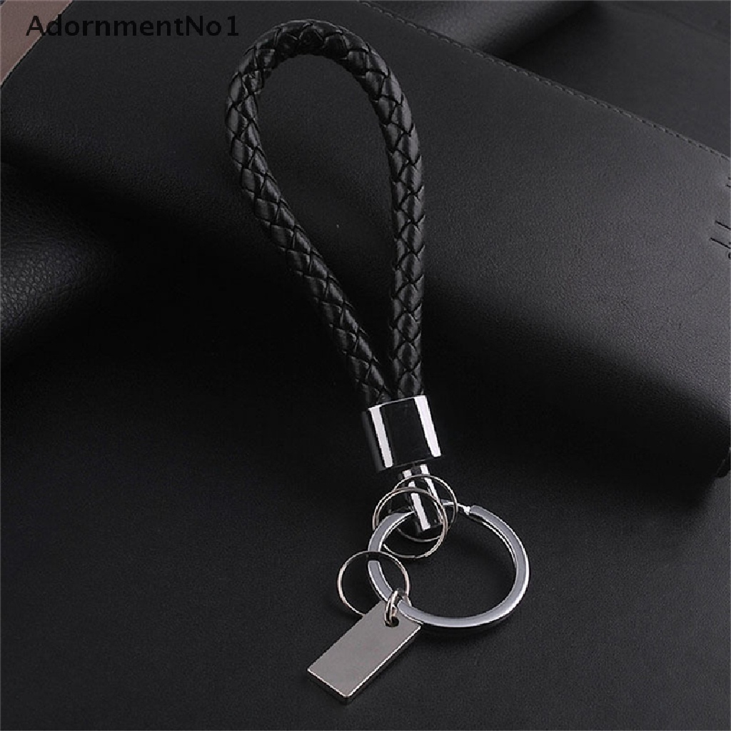 (AdornmentNo1) Gantungan Kunci Mobil Bahan Kulit Untuk Pria
