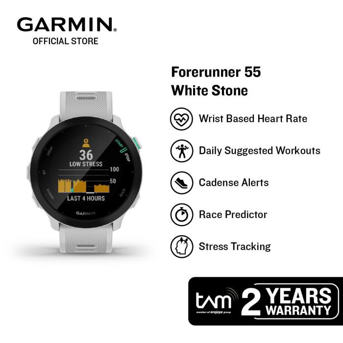 Garmin Forerunner FR55 - Garansi Resmi TAM 2 Tahun