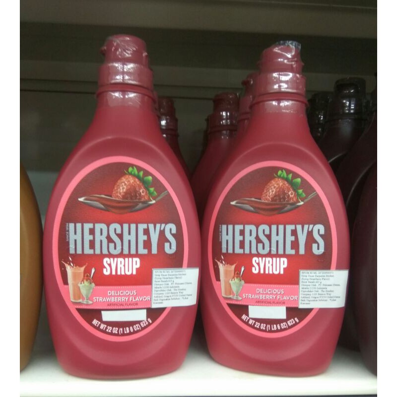 

HERSHEY'S SYRUP STRAWBERRY 22oz (623gr)