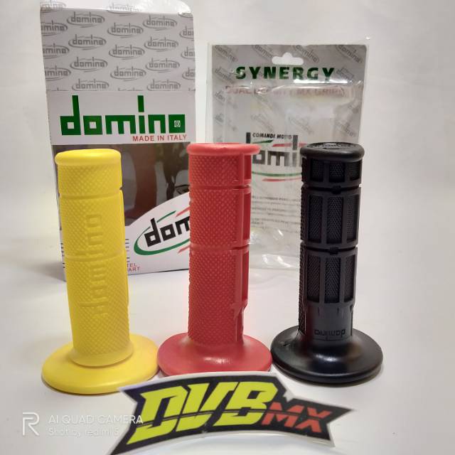 KARET STANG MOTOR HANDGRIP DOMINO HANDFAT STANG MOTOR MERK DOMINO
