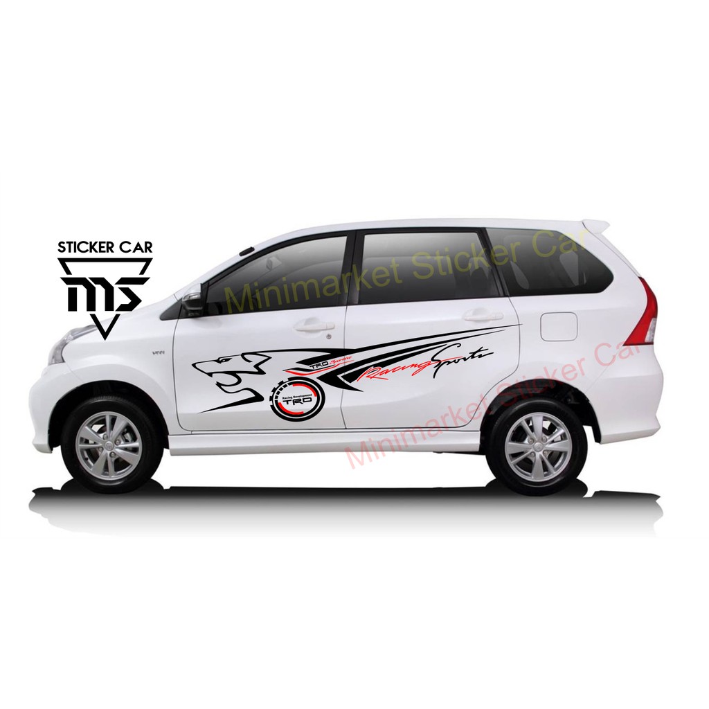STIKER STICKER MOBIL XENIA SIGRA CALYA AVANZA AYLA ERTIGA TRD SPORTIVO