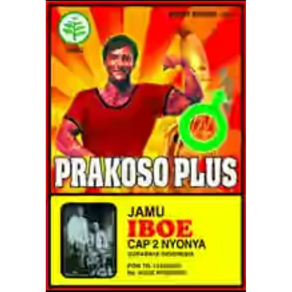 

PRAKOSO PLUS jamu iboe cap 2 nyonya