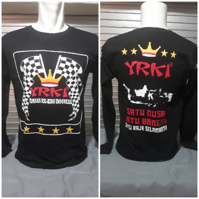 Kaos RX king YRKI lengan panjang.