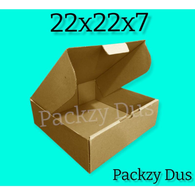 

Kardus box packing Diecut / Pizza uk 22x22x7