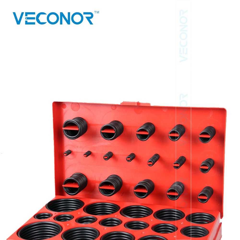 VECONOR Karet Rubber O Ring Universal Seal Tightening 419PCS - E010029