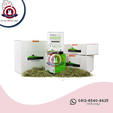 Rumput Makanan Kelinci Timothy Hay 3rd Cut RABBIT HOLE HAY Repack 1 kg Termurah