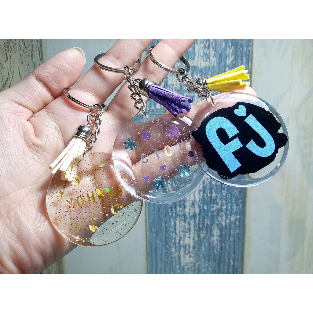 Gantungan Kunci Akrilik Resin