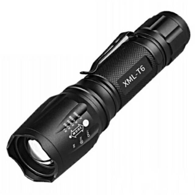 Albinaly Senter LED Mini Cree XM-L T6 - TG-S142 - Black