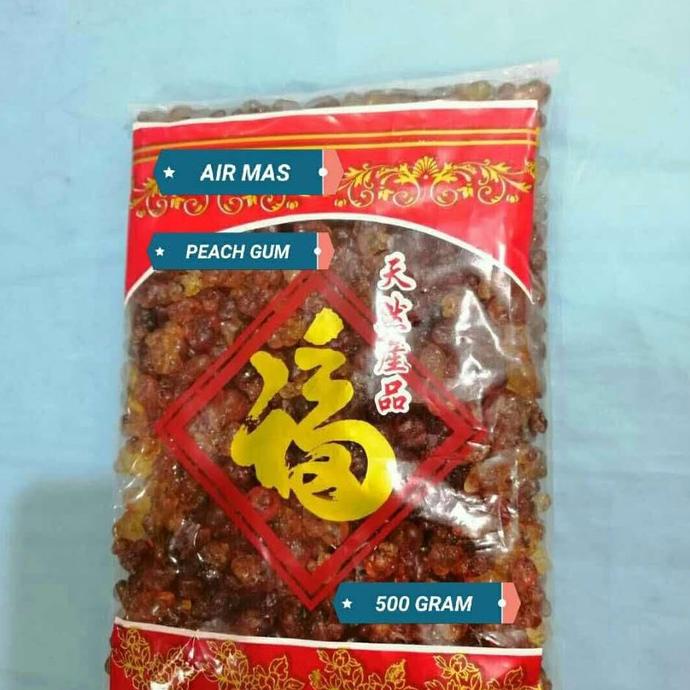 

PEACH GUM / TAO JIAO / PEACHGUM COLLAGEN BERSIH - 500 GRAM