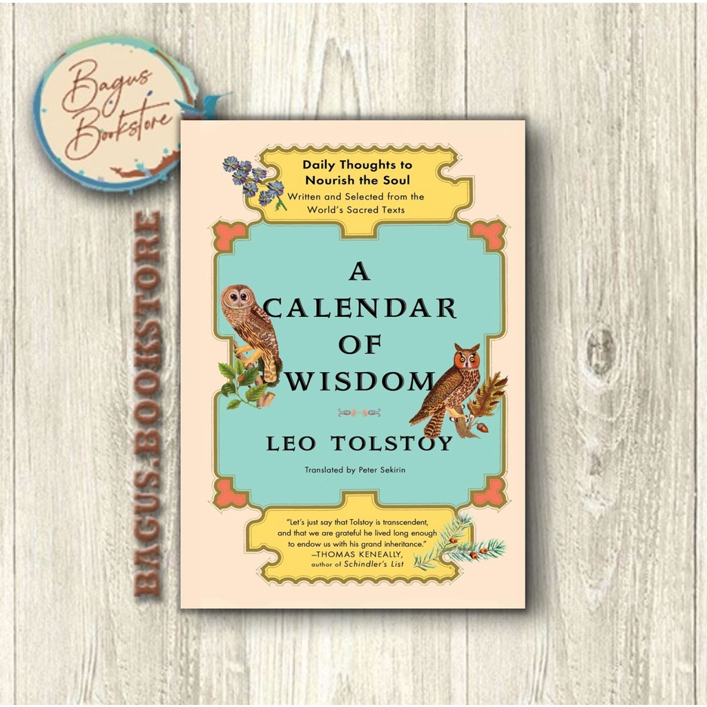 A Calendar of Wisdom - Leo Tolstoy (English) - bagus.bookstore