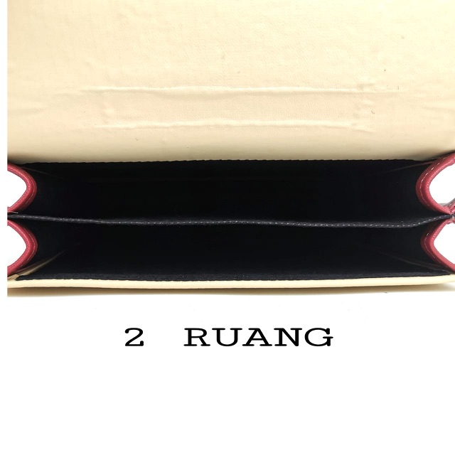 TAS LEVEL TWINZ RANTAI MEWAH 2 RUANGAN KOREA STYLE