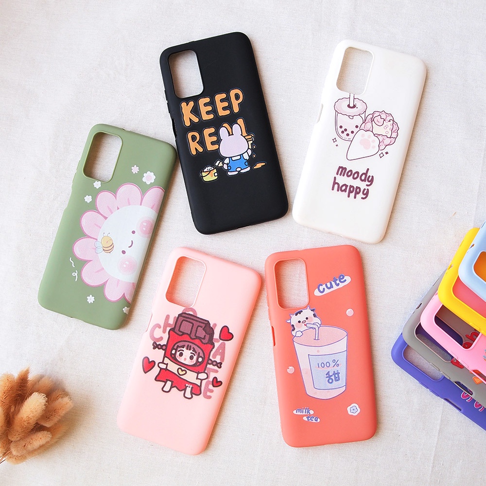 SOFTCASE KARAKTER REALME 5 8 C11 C15 C2 C21 CASE GAMBAR KARTUN SC GAMBAR