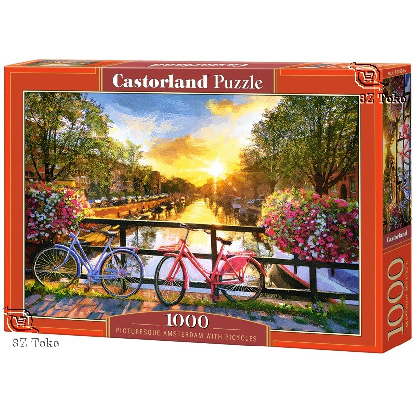 Jigsaw Puzzle: Castorland - Picturesque Amsterdam - 1000 Piece