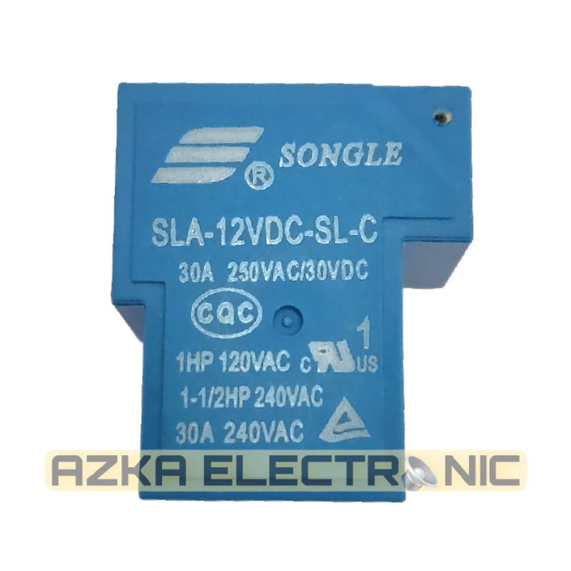 Relay 12V 30A Songle 6 Pin Original