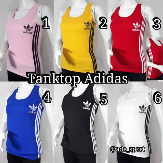 Tanktop senam adidas