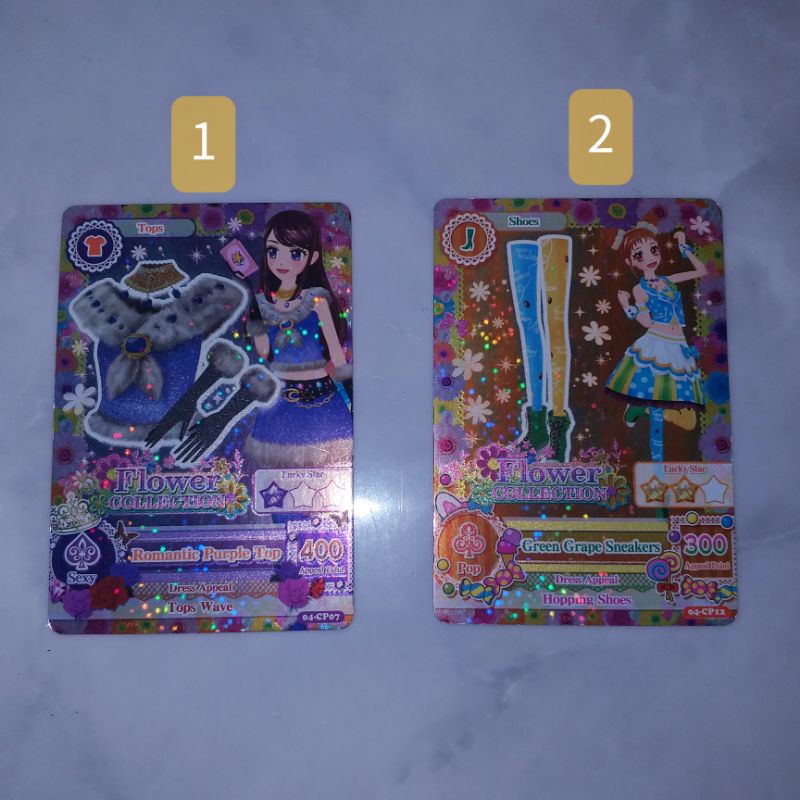 [SALE] Aikatsu : Flower Collection satuan