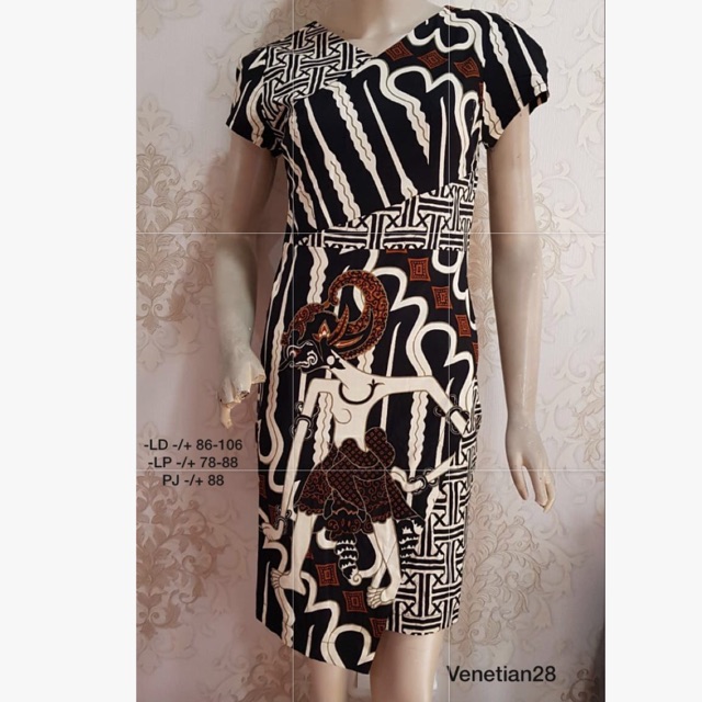 Dress Batik Jumbo Stretch 079IU
