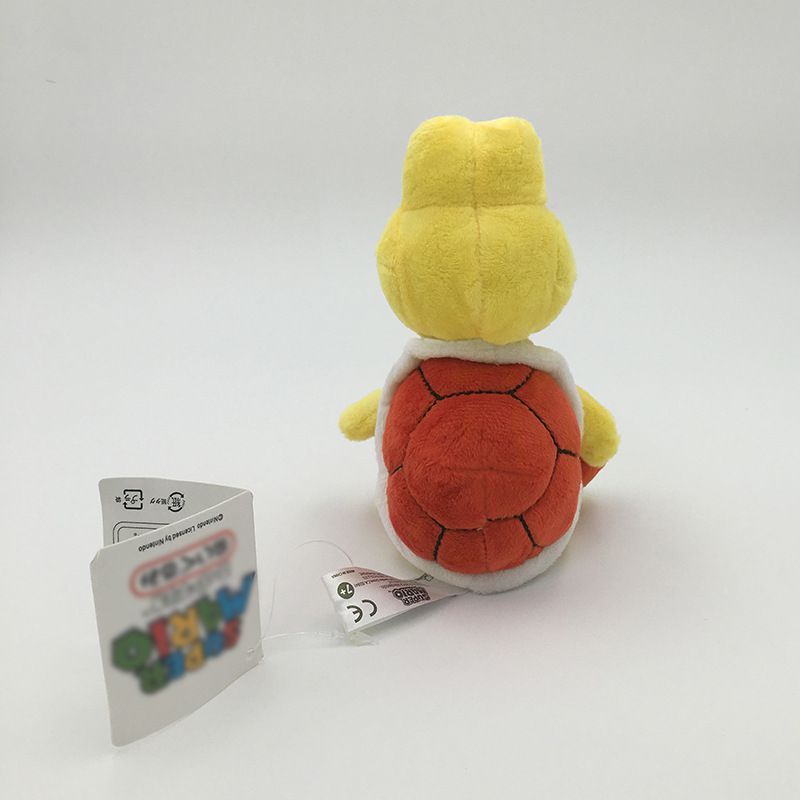 6in Super Mario Bros Koopa Troopa Plush Stuffed Doll Mainan Anak Hadiah Fashion