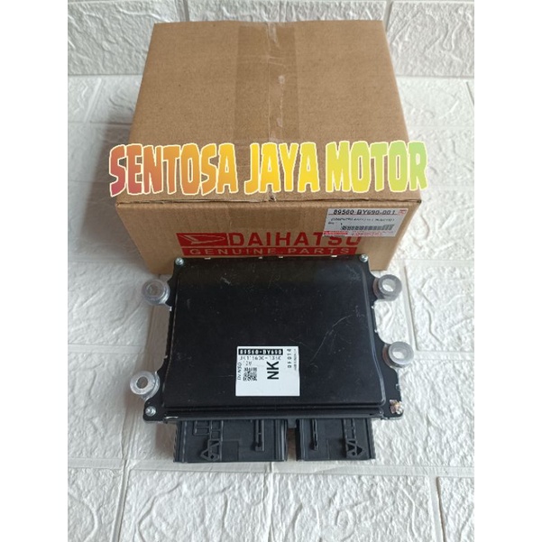 Ecu Computer Komputer Engine Mesin Toyota Agya Matic 1200Cc Original 89560-BY690