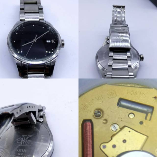 PRELOVED JAM CK CALVIN KLEIN K22321 second bekas