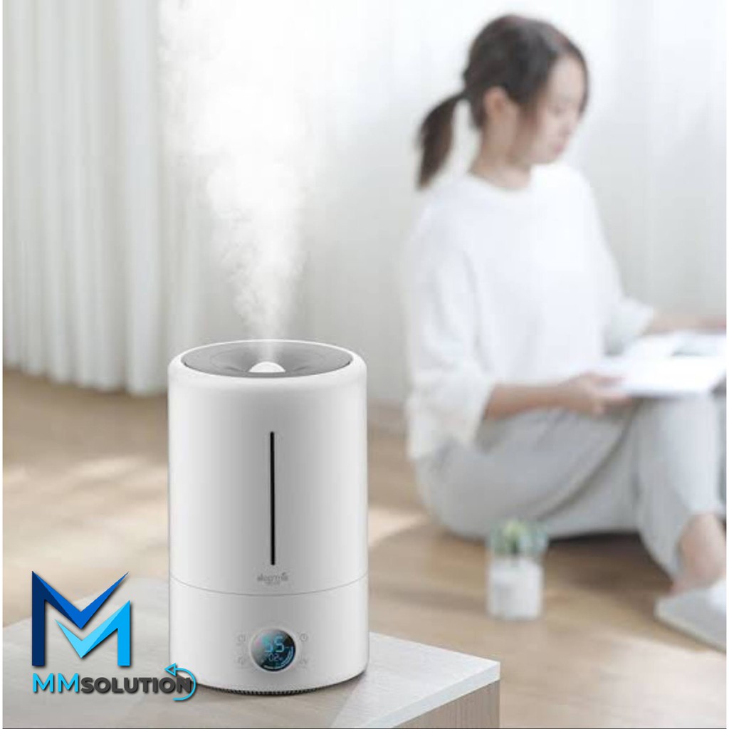 Deerma F628S Air Humidifier Purifier Diffuser UV Sterilizer Large Capacity 5L - Smart Touch Screen