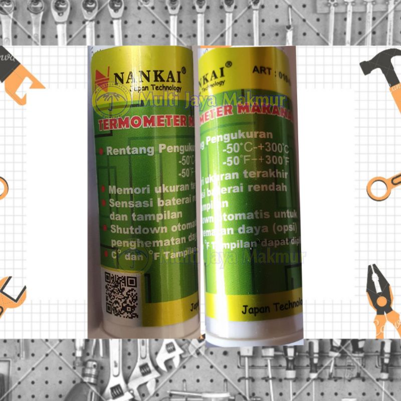 Termometer Makanan Minuman Digital Food Thermometer Pengukur Suhu Daging Steak