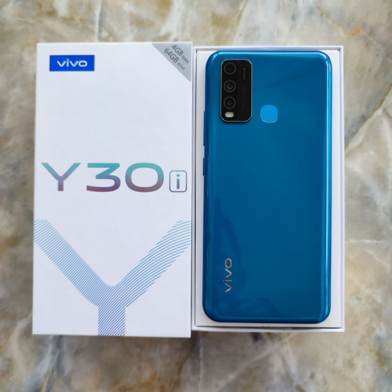 Vivo Y30i 4/64 ram 4 internal 64 Gb seken mulus